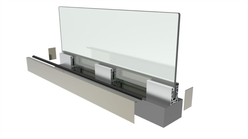 Modele de balustrade din sticla