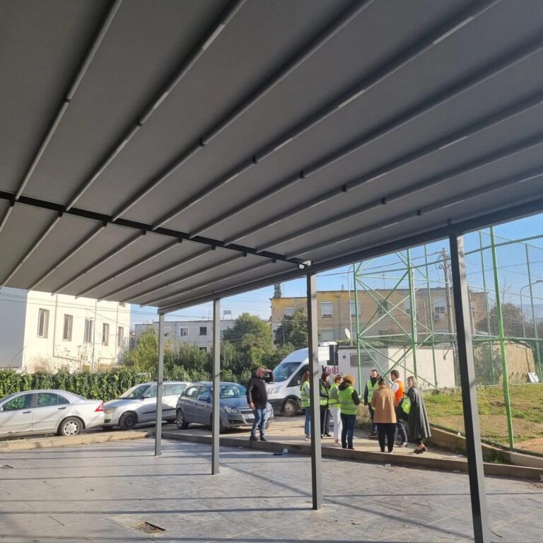 Pergola auto metalica